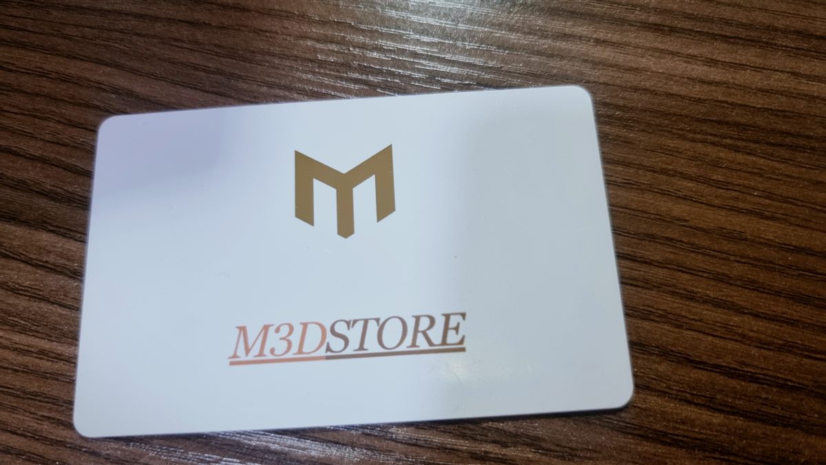 بطاقة NFC بشعار M3DSTORE
